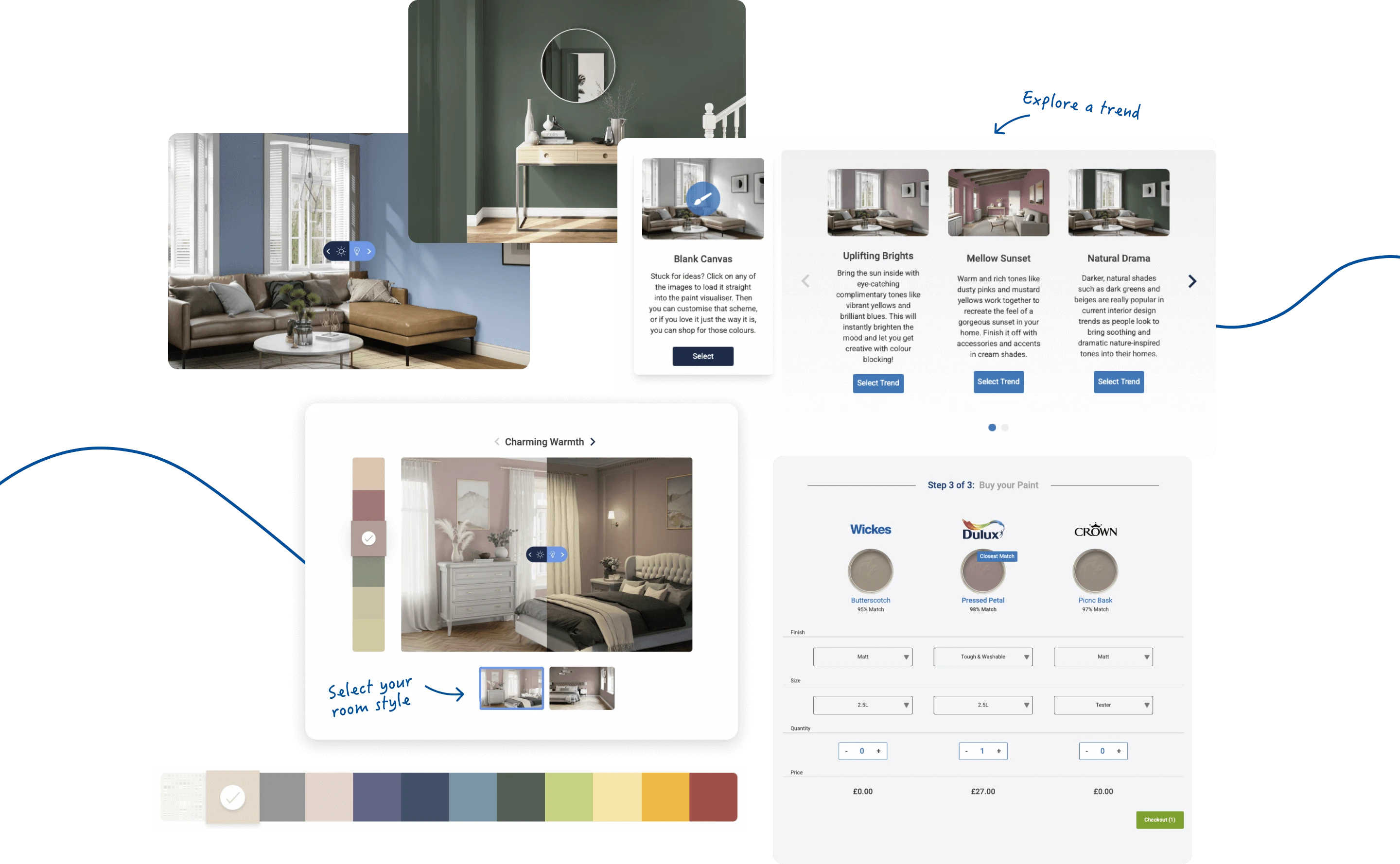 wickes paint selector