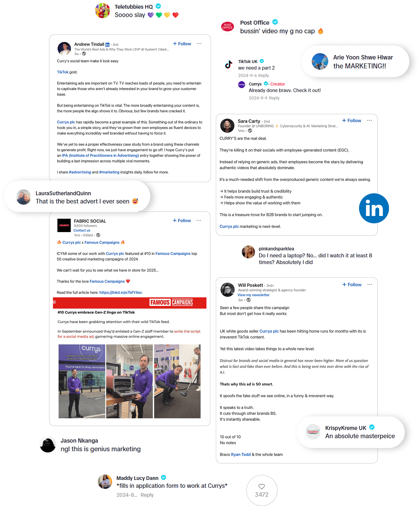 public comments on isite works